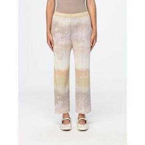 Pleats Please Issey Miyake Pleated Criªpe Cropped Flare Trousers